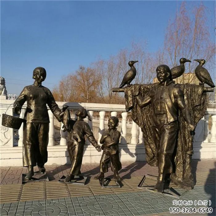 抽象船夫雕塑廠 店門口彩繪雕塑 步行街?jǐn)[件 抽象船夫雕塑廠 店門口彩繪雕塑 步行街?jǐn)[件