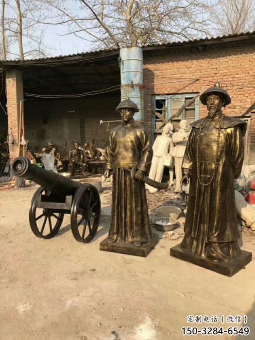 創意林則徐雕塑 玻璃鋼名人雕塑 公園肖像雕塑 創意林則徐雕塑 玻璃鋼名人雕塑 公園肖像雕塑