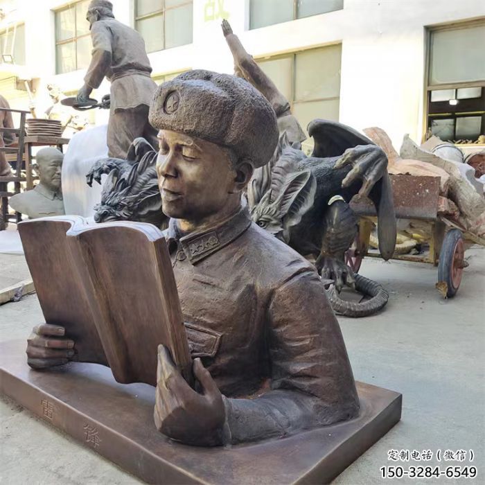 村口雷鋒雕塑 景觀人物雕塑 公園英雄雕塑 村口雷鋒雕塑 景觀人物雕塑 公園英雄雕塑