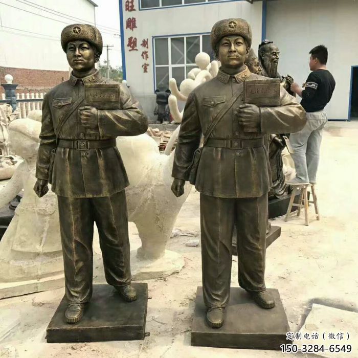 大型雷鋒雕塑 步行街人物雕塑 彩繪英雄雕塑 大型雷鋒雕塑 步行街人物雕塑 彩繪英雄雕塑