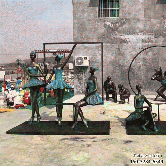 廣場舞蹈雕塑廠家 抽象女孩雕塑 烤漆跳舞雕塑 廣場舞蹈雕塑廠家 抽象女孩雕塑 烤漆跳舞雕塑