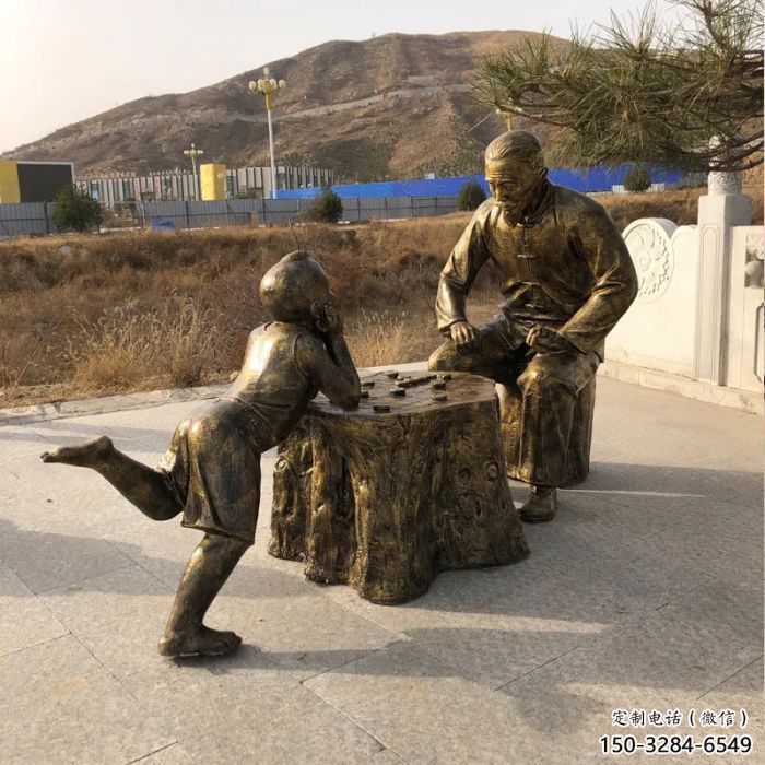 大型商場下象棋雕塑價格 仿真雕塑 戶外民俗雕塑 大型商場下象棋雕塑價格 仿真雕塑 戶外民俗雕塑