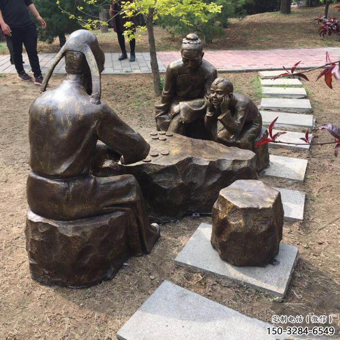 房地產下象棋雕塑制造商 現代雕塑 玻璃鋼民俗雕塑 房地產下象棋雕塑制造商 現代雕塑 玻璃鋼民俗雕塑