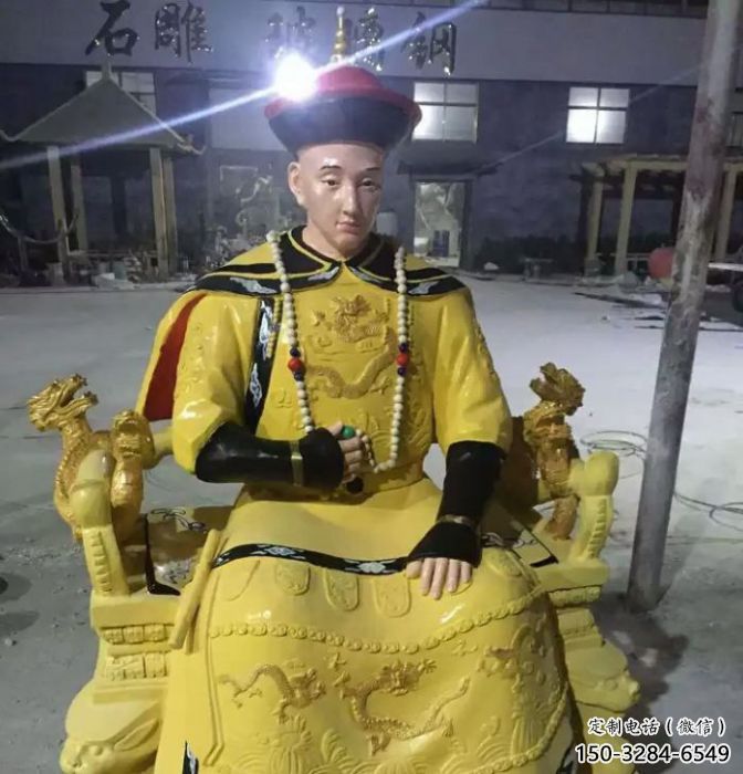 仿古皇帝雕塑 玻璃鋼古代雕塑 房地產雕塑 仿古皇帝雕塑 玻璃鋼古代雕塑 房地產雕塑