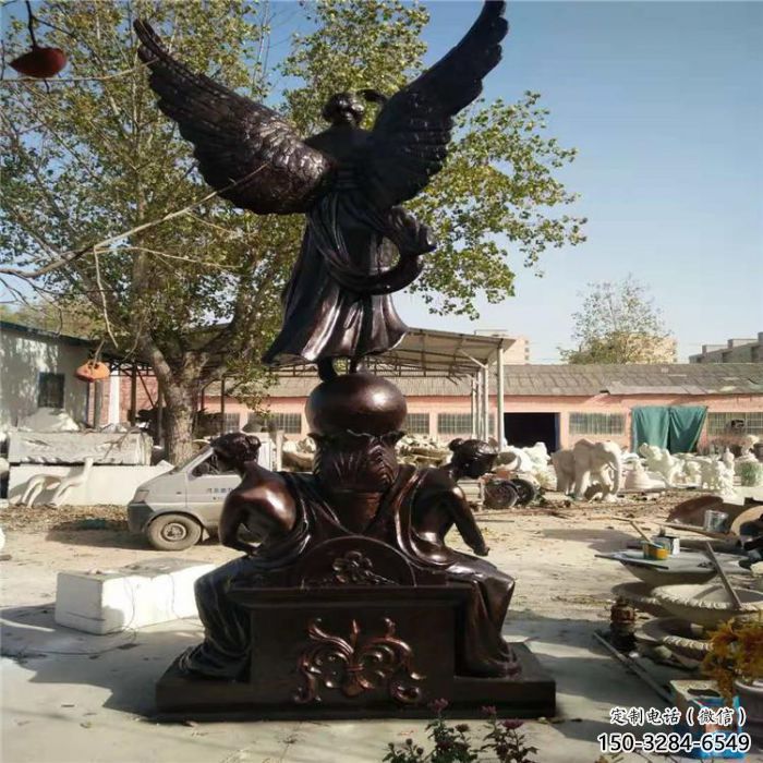 步行街和平女神雕塑 游樂場人物雕塑 歐式雕塑廠