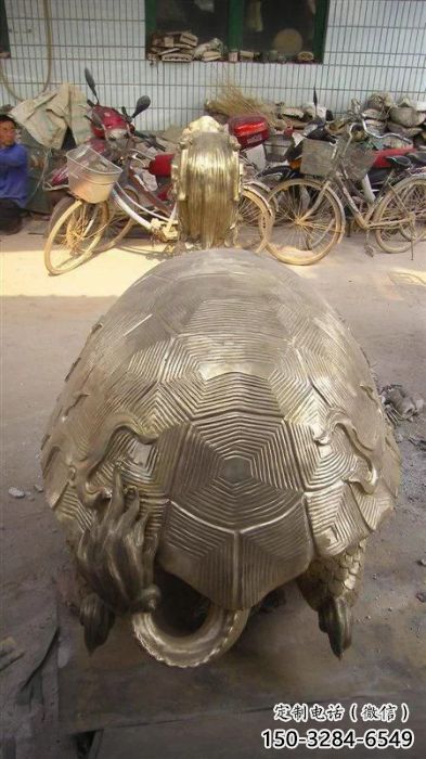 風景區海龜雕塑效果圖 售樓處廣場雕塑 仿古擺件