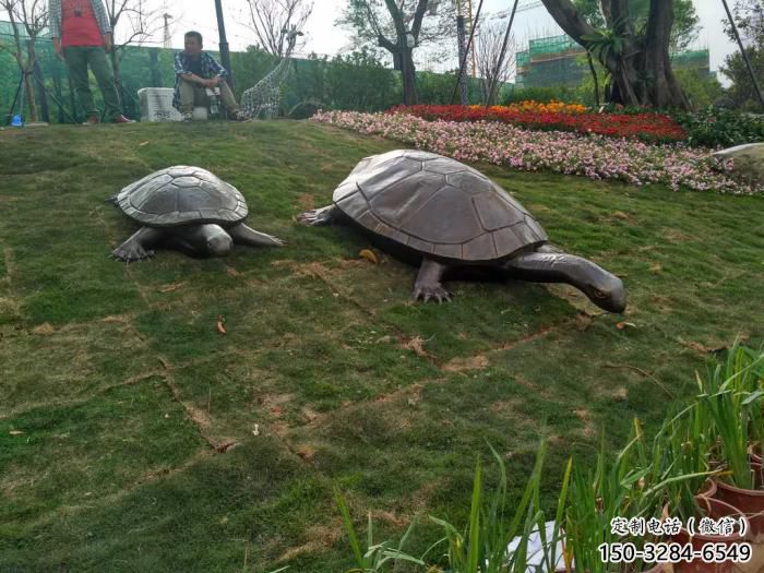 公園海龜雕塑生產商 酒店門口雕塑 彩繪擺件 公園海龜雕塑生產商 酒店門口雕塑 彩繪擺件
