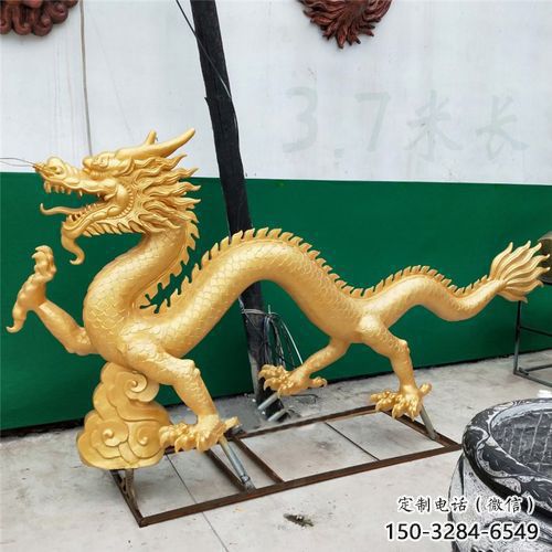 加工龍頭雕塑廠家，廣場動物雕塑，房地產(chǎn)售樓處擺件