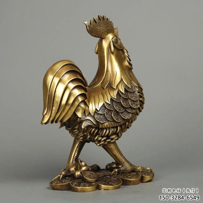 景區(qū)小雞雕塑，廣場(chǎng)主題，仿古工藝