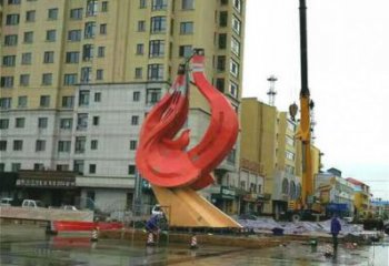 廣場鳥類雕塑廠家，動物擺件，仿古工藝