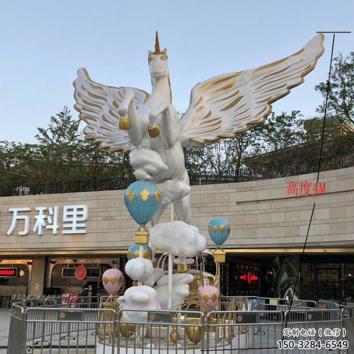 預定景區天馬雕塑,美陳小品,仿真動物雕塑主題 預定景區天馬雕塑,美陳小品,仿真動物雕塑主題