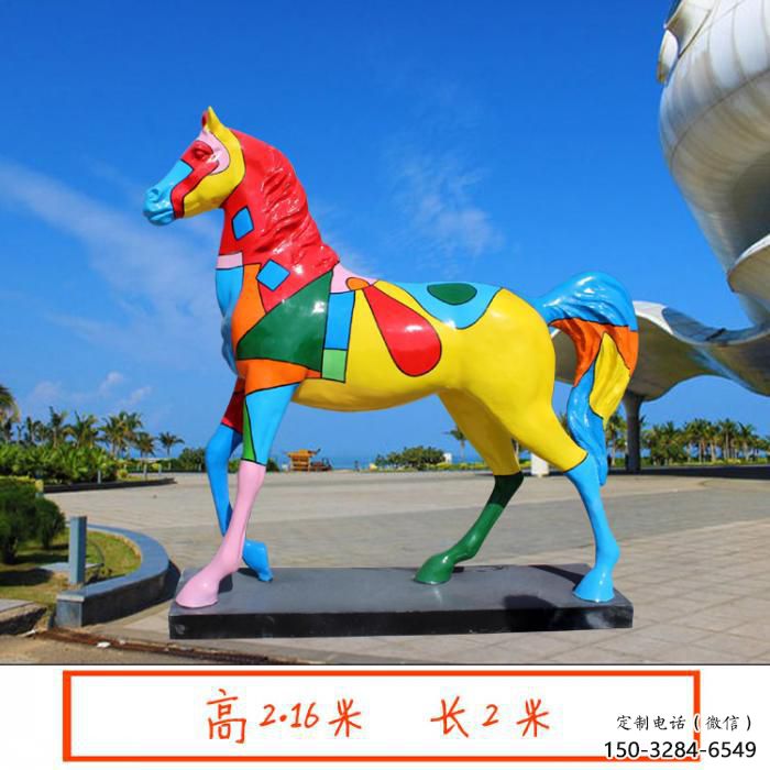 廣場小馬雕塑生產商，動物擺件，仿古工藝