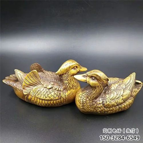 水景鴛鴦雕塑廠家 風景區動物雕塑 廣場小品 水景鴛鴦雕塑廠家 風景區動物雕塑 廣場小品