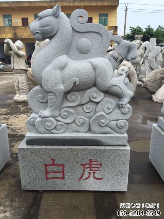 仿真白虎雕塑,拉絲海洋雕塑,抽象效果 仿真白虎雕塑,拉絲海洋雕塑,抽象效果