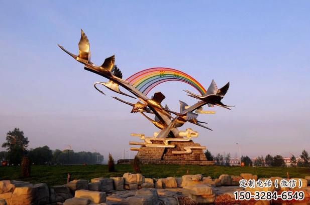 城市白鷺雕塑廠家,廣場(chǎng)動(dòng)物雕塑,古銅效果 城市白鷺雕塑廠家,廣場(chǎng)動(dòng)物雕塑,古銅效果