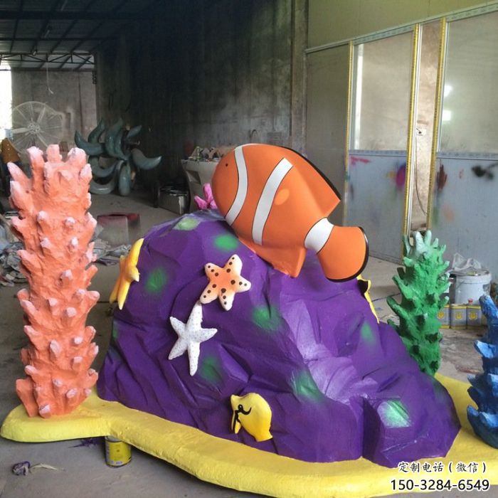 卡通珊瑚雕塑廠,玻璃鋼海洋雕塑,彩繪工藝 卡通珊瑚雕塑廠,玻璃鋼海洋雕塑,彩繪工藝