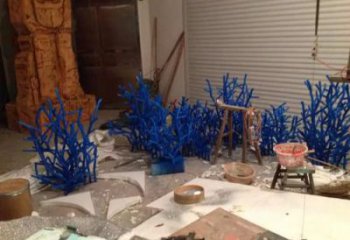 城市海草雕塑 風景區(qū)彩繪雕塑 抽象擺件