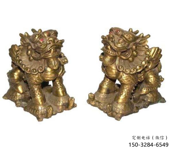 仿真貔貅雕塑,景觀動物雕塑,鍍銅工藝 仿真貔貅雕塑,景觀動物雕塑,鍍銅工藝