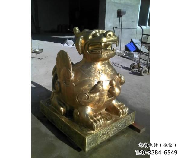 景區貔貅雕塑,戶外歐式雕塑,玻璃鋼材質 景區貔貅雕塑,戶外歐式雕塑,玻璃鋼材質