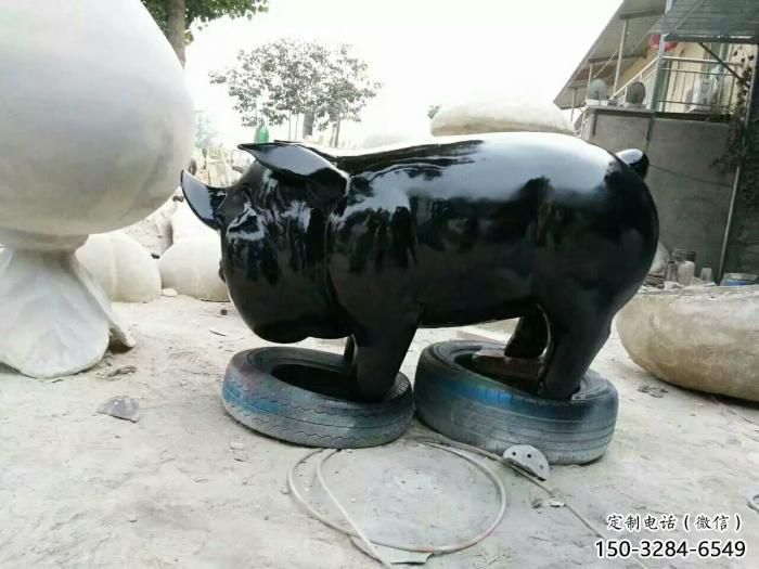 廣場野豬雕塑,戶外動物雕塑,烤漆工藝制造 廣場野豬雕塑,戶外動物雕塑,烤漆工藝制造