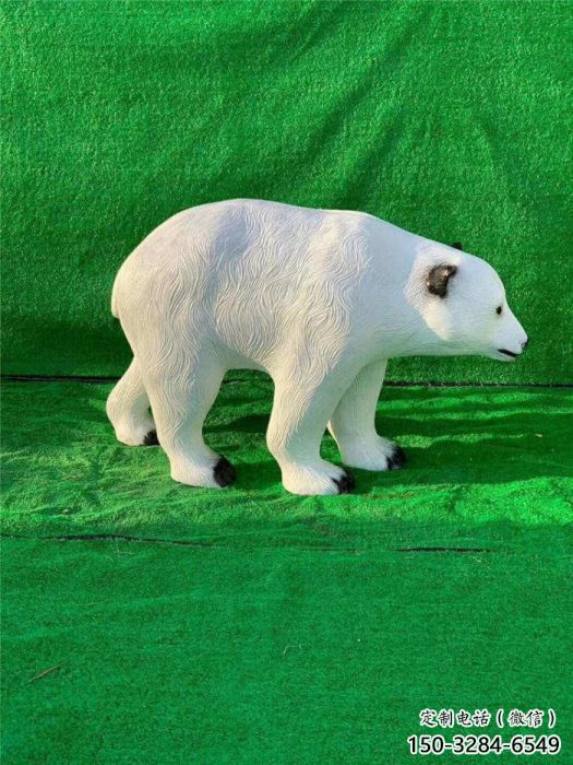 公園狗熊雕塑，仿真動物雕塑，彩繪工藝