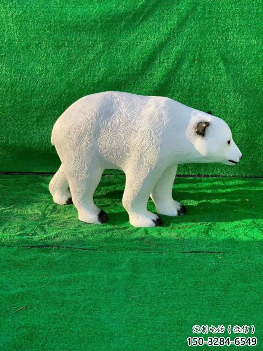 園林狗熊雕塑，噴漆動物雕塑，彩繪仿真形式