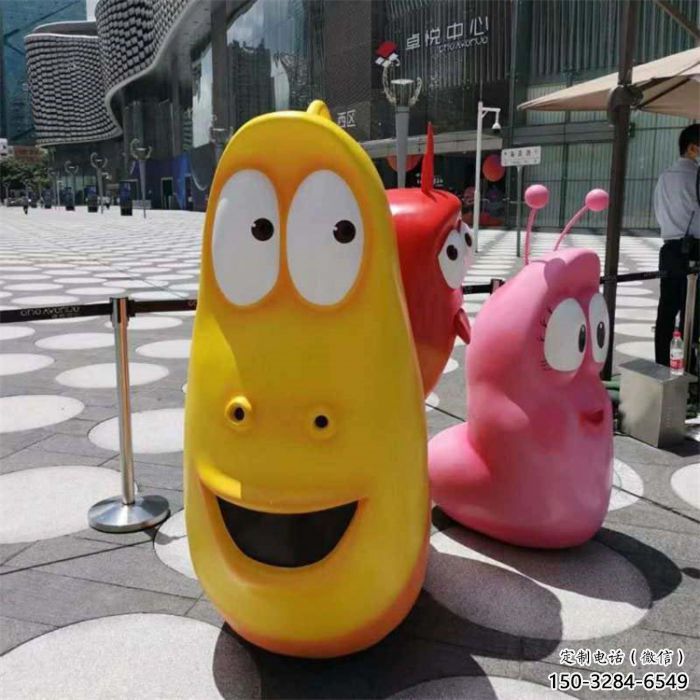 動漫蟲子雕塑，彩繪公園雕塑，仿真工藝