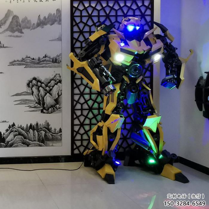 廣場機器人雕塑