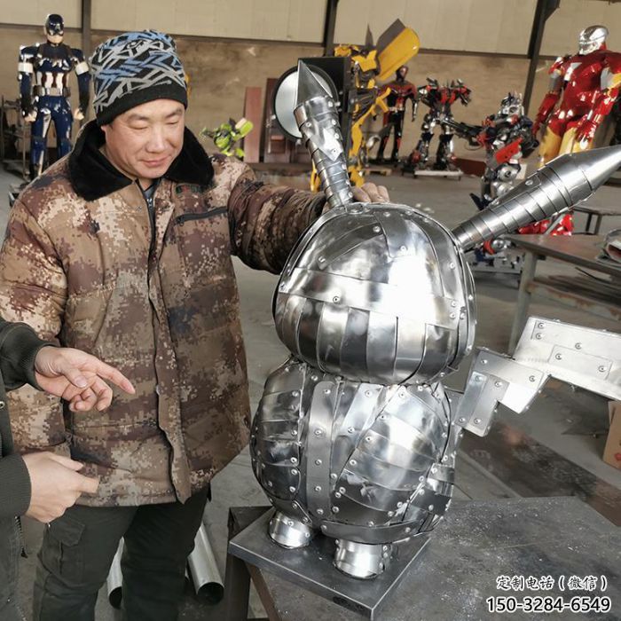 酒店機器人雕塑