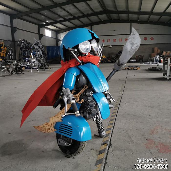 動漫機甲卡通人雕塑 動漫機甲卡通人雕塑