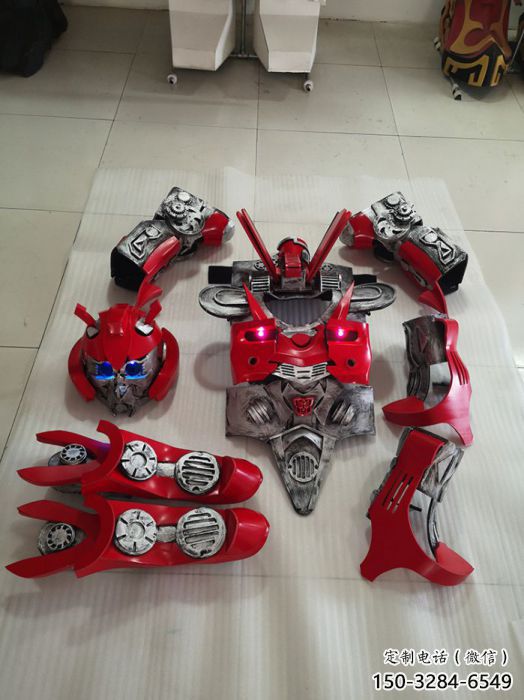 機(jī)甲小紅蜂雕塑 機(jī)甲小紅蜂雕塑