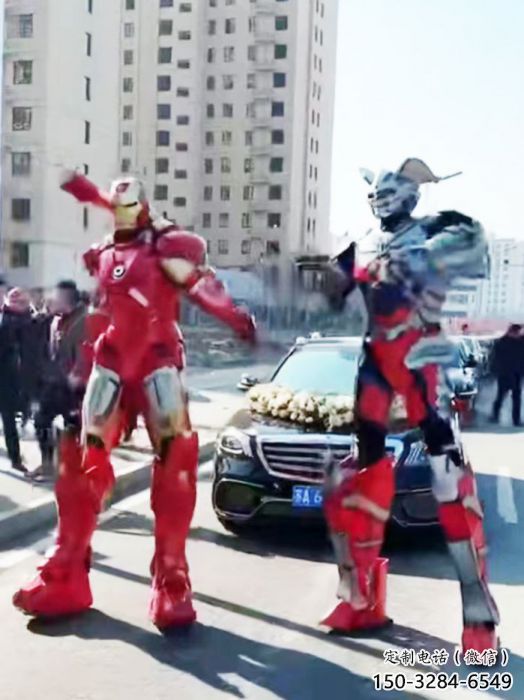 鐵藝機甲機器人雕塑制作廠家