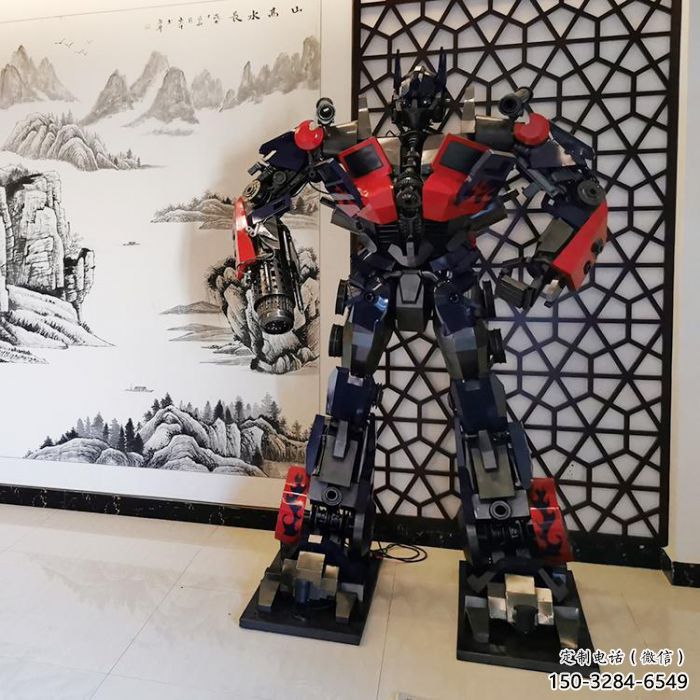 動(dòng)漫城擎天柱雕塑