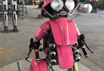戶外機器人雕塑