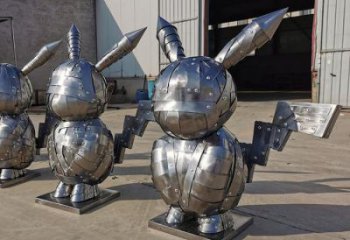 街道機器人雕塑