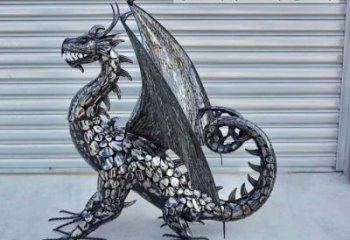 主題恐龍雕塑供給，中式工藝，景觀鐵藝恐龍雕塑精品