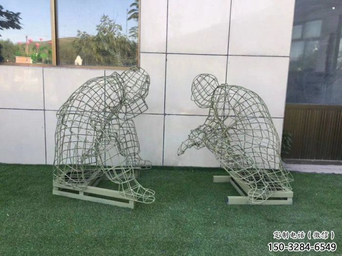 貴港鏤空下棋雕塑供需,廣場雕塑,鐵藝民俗人物雕塑選用 貴港鏤空下棋雕塑供需,廣場雕塑,鐵藝民俗人物雕塑選用