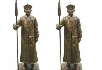 六盤水庭院武士雕塑