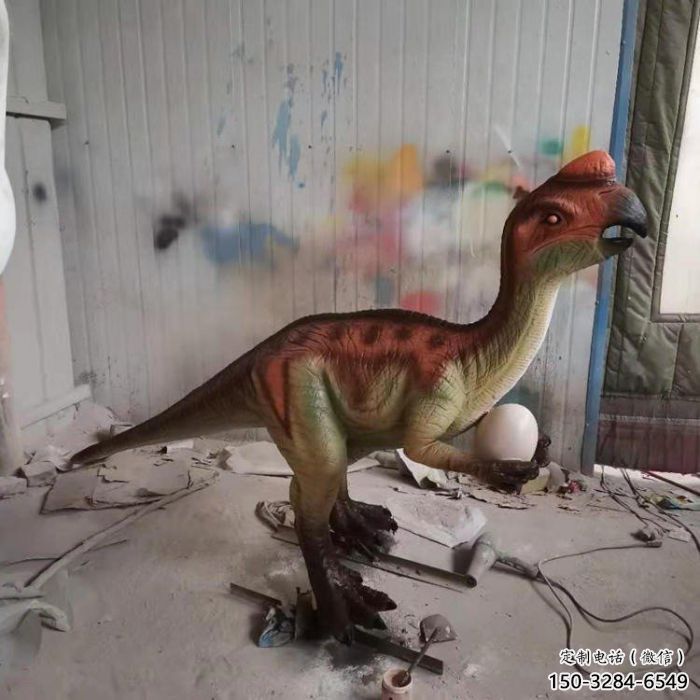南關抽象恐龍雕塑制造，動物雕塑，玻璃鋼恐龍雕塑展品