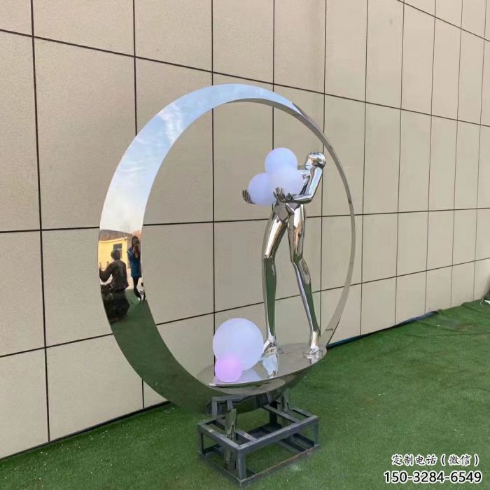 九臺仙子雕塑展品，公園小品，景觀圓環仙子雕塑生產商