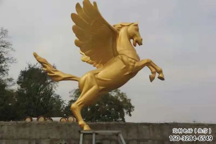 撫順園林金馬雕塑