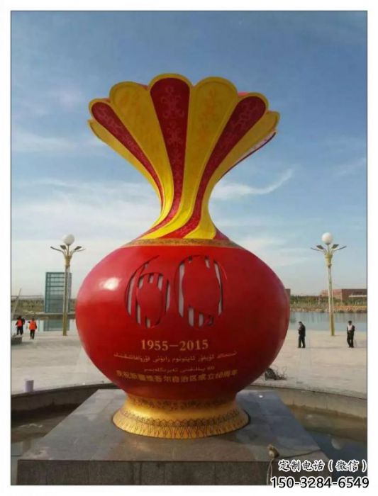 金鳳花瓶雕塑工廠選用,街道標識,玻璃鋼花瓶雕塑批發 金鳳花瓶雕塑工廠選用,街道標識,玻璃鋼花瓶雕塑批發