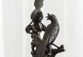 朝陽園林喜鵲雕塑