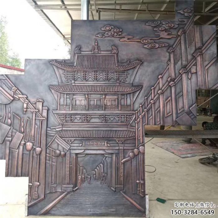 西吉地產浮雕供求，景區案例，景觀鍛銅浮雕廠家精選