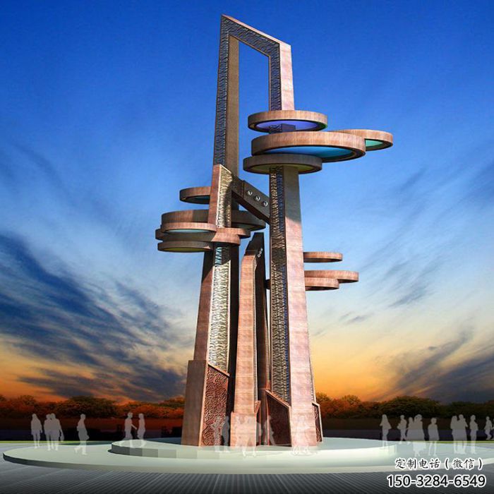 大武口精神堡壘雕塑 大武口精神堡壘雕塑