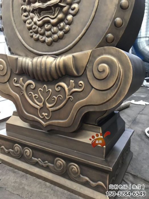 湟源抱箍鑄造觀賞型，露天雕塑，鑄銅抱箍雕塑訂做