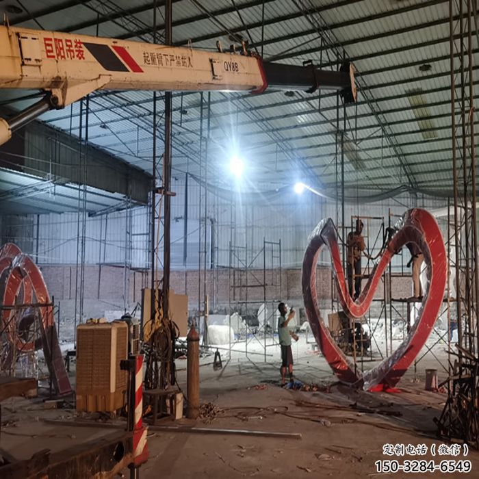 雅安景觀love雕塑選定，美陳雕塑，現代燈光love雕塑優選