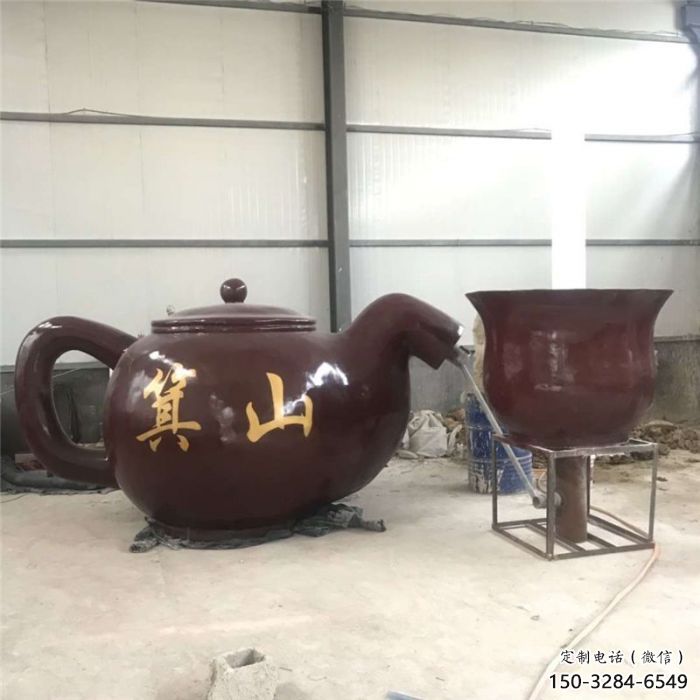 甘孜商業(yè)街酒壺雕塑 甘孜商業(yè)街酒壺雕塑