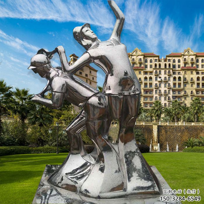 拉薩市公園工人雕塑 拉薩市公園工人雕塑