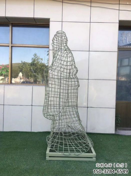 達(dá)孜鏤空孔子雕塑服務(wù)商，景觀雕塑，鐵藝校園人物雕塑選定